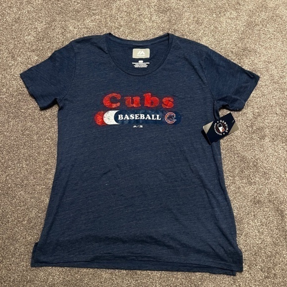 Majestic Cubs Baseball T-Shirt